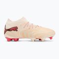 Scarpe da calcio PUMA Future 9 Ultimate FG sugared almond/puma white/ultra red/puma black 2