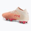 Scarpe da calcio PUMA Future 9 Ultimate FG sugared almond/puma white/ultra red/puma black 3