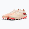 Scarpe da calcio PUMA Future 9 Match FG/AG sugared almond/puma white/ultra red/puma black 3
