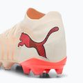 Scarpe da calcio PUMA Future 9 Match FG/AG sugared almond/puma white/ultra red/puma black 6
