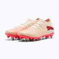 Scarpe da calcio PUMA Future 9 Match MxSG sugared almond/puma white/ultra red/puma black 4
