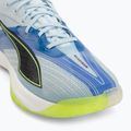 Scarpe da pallamano PUMA Accelerate Nitro SQD 5 aqua glow/puma black/green glare/royal sapphire 7