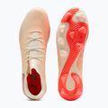 Scarpe da calcio PUMA Future 9 Match Fusion FG/AG sugared almond/puma white/ultra red/puma black 3