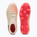 Scarpe da calcio bambino PUMA Future 9 Pro FG/AG Jr sugared almond/puma white/ultra red/puma black 4