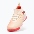 Scarpe da calcio bambino PUMA Future 9 Match TT+ Mid Jr sugared almond/puma white/ultra red/puma black 4