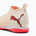 Scarpe da calcio bambino PUMA Future 9 Match TT+ Mid Jr sugared almond/puma white/ultra red/puma black 6