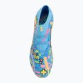 Scarpe da calcio PUMA Future 9 Ultimate Advanced Level FG puma white/blue glimmer/pink glimmer/yellow alert 5
