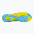 Scarpe da calcio PUMA Future 9 Match Advanced Level FG/AG puma white/blue glimmer/pink glimmer/yellow alert 4