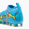 Scarpe da calcio bambino PUMA Future 9 Match Advanced Level FG/AG Jr puma white/blue glimmer/pink glimmer/yellow alert 6