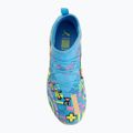 Scarpe da calcio bambino PUMA Future 9 Match Advanced Level FG/AG Jr puma white/blue glimmer/pink glimmer/yellow alert 5