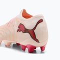 Scarpe da calcio PUMA Future 9 Ultimate Low FG sugared almond/puma white/ultra red/puma black 6