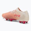 Scarpe da calcio PUMA Future 9 Ultimate Low FG sugared almond/puma white/ultra red/puma black 3