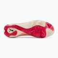 Scarpe da calcio PUMA Future 9 Ultimate Low FG sugared almond/puma white/ultra red/puma black 4