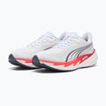 Scarpe da corsa uomo Puma Velocity Nitro 5 puma white/ultra red 3