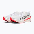 Scarpe da corsa uomo PUMA Deviate Nitro 4 puma white/ultra red 3
