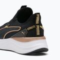 Scarpe da donna PUMA Softride Sabrina Polished Chrome puma black/puma white/puma gold 6