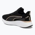 Scarpe da donna PUMA Softride Sabrina Polished Chrome puma black/puma white/puma gold 3