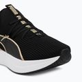 Scarpe da donna PUMA Softride Sabrina Polished Chrome puma black/puma white/puma gold 7