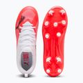 Scarpe da calcio bambino PUMA Ultra 7 Match FG/AG Jr ultra red/puma black/puma white 5