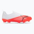 Scarpe da calcio bambino PUMA Ultra 7 Match LL FG/AG Jr ultra red/puma black/puma white 2