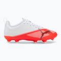 Scarpe da calcio bambino Puma Ultra 7 Play FG/AG Jr Ultra Red/Puma Black/Puma White 2