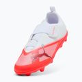 Scarpe da calcio bambino PUMA Ultra 7 Play V FG/AG RB Jr ultra red/puma black/puma white 4