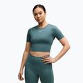 Maglietta da allenamento donna PUMA x HYROX Pwrmode Crop herb garden