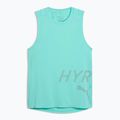 Maglia training da uomo Puma Hyrx Pwrmode Training Tank intense turquise 4