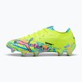 Scarpe da calcio PUMA Ultra Nitro 7 Ultimate Advanced Level FG puma white/blue glimmer/pink glimmer/yellow alert