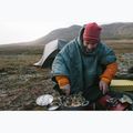 Mantellina da trekking Therm-a-Rest Honcho blu con stampa a trama intrecciata 7