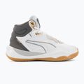 Scarpe da basket da uomo PUMA Playmaker Pro Mid Trofei grigio cenere/ghisa/oro puma 2
