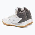Scarpe da basket da uomo PUMA Playmaker Pro Mid Trofei grigio cenere/ghisa/oro puma 3