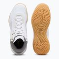 Scarpe da basket da uomo PUMA Playmaker Pro Mid Trofei grigio cenere/ghisa/oro puma 11