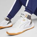 Scarpe da basket da uomo PUMA Playmaker Pro Mid Trofei grigio cenere/ghisa/oro puma 13