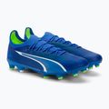 PUMA Ultra Ultimate FG/AG scarpe da calcio uomo ultra blu/puma bianco/verde 4