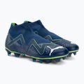 PUMA Future Match+ LL FG/AG scarpe da calcio uomo blu persiano/puma bianco/verde 5