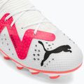 PUMA Future Pro FG/AG scarpe da calcio per bambini puma bianco/puma nero/fire orchid 7