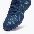 Scarpe da calcio PUMA Future Play TT da bambino blu persiano/verde 10