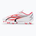 Scarpe da calcio da uomo PUMA Ultra Play FG/AG puma bianco/puma nero/fire orchid 10