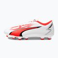 Scarpe da calcio da uomo PUMA Ultra Play FG/AG puma bianco/puma nero/fire orchid 11