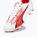 Scarpe da calcio da uomo PUMA Ultra Play FG/AG puma bianco/puma nero/fire orchid 14