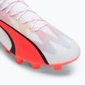 Scarpe da calcio da uomo PUMA Ultra Pro FG/AG puma bianco/puma nero/fire orchid 7