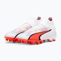 Scarpe da calcio da uomo PUMA Ultra Pro FG/AG puma bianco/puma nero/fire orchid 12