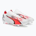 Scarpe da calcio PUMA Ultra Match MXSG da uomo puma bianco/puma nero/fire orchid 4