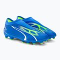 Scarpe da calcio per bambini PUMA Ultra Match LL FG/AG ultra blu/puma bianco/verde 4