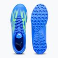 Scarpe da calcio PUMA Ultra Play TT da uomo ultra blu/puma bianco/verde 10