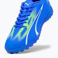 Scarpe da calcio PUMA Ultra Play TT da uomo ultra blu/puma bianco/verde 12