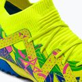 PUMA Future Match Energy TT + Mid scarpe da calcio per bambini ultra blu/allarme giallo/rosa luminoso 8