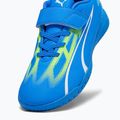 Scarpe da calcio PUMA Ultra Play IT V da bambino ultra blu/puma bianco/verde 12
