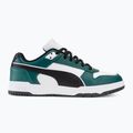 PUMA RBD Game Low scarpe puma bianco/puma nero/malachite/puma oro 2